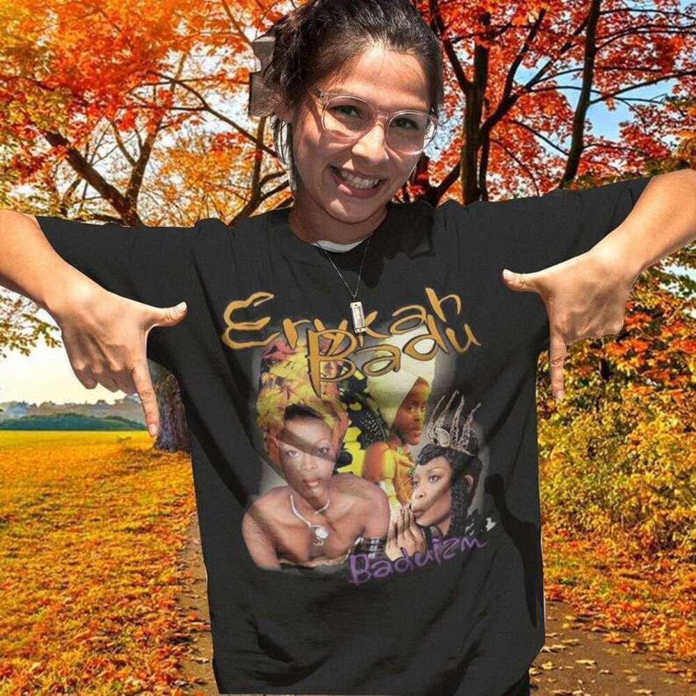 Erykah Badu Singer Music Fan Graphic Unisex T-Shirt